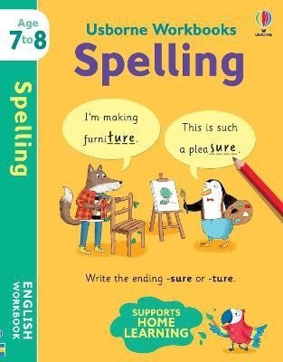 Bingham Jane: Usborne Workbooks Spelling 7-8