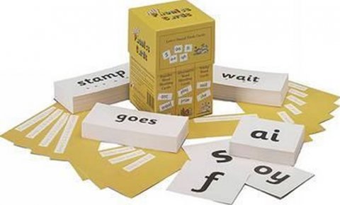 Jolly Christopher: Jolly Phonics Cards : Set of 4 boxes in Precursive Letters