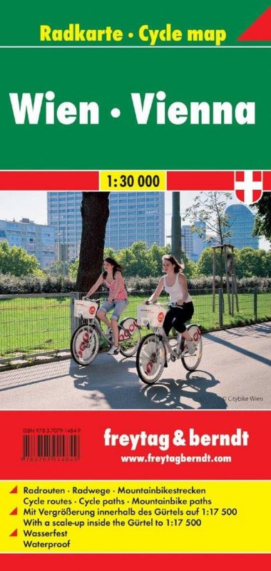 neuveden: RK W Vídeň 1:30 000 / cyklomapa neuveden: RK W Vídeň 1:30 000 / cyklomapa
