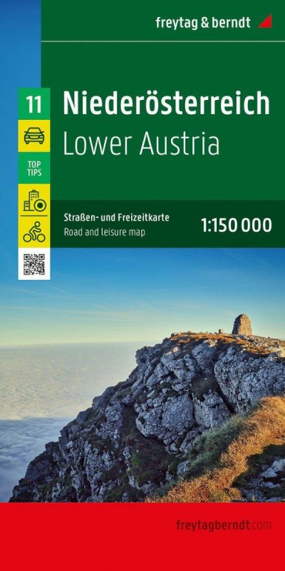 neuveden: Dolní Rakousko 1:150 000 / silniční a rekreační mapa