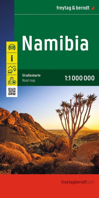 : Namibie 1:1 000 000 / silniční mapa