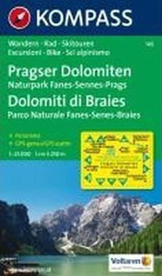 neuveden: Pragser Dolomiten 145 NKOM 1:25T