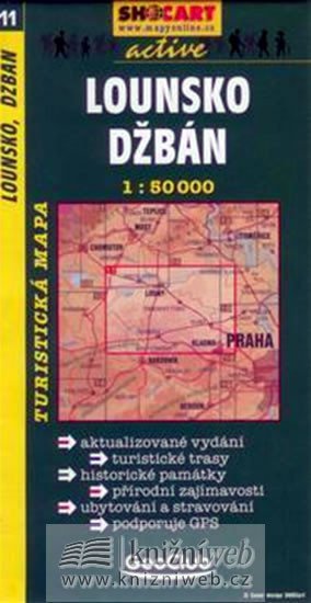 neuveden: SC 011 Lounsko, Džbán 1:50 000