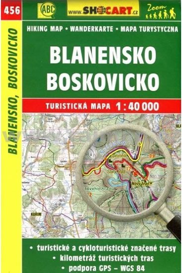 neuveden: SC 456 Blanensko, Boskovicko 1:40 000