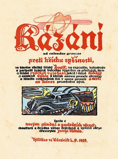 Váchal Josef: Kázání proti hříchu spěšnosti Váchal Josef: Kázání proti hříchu spěšnosti