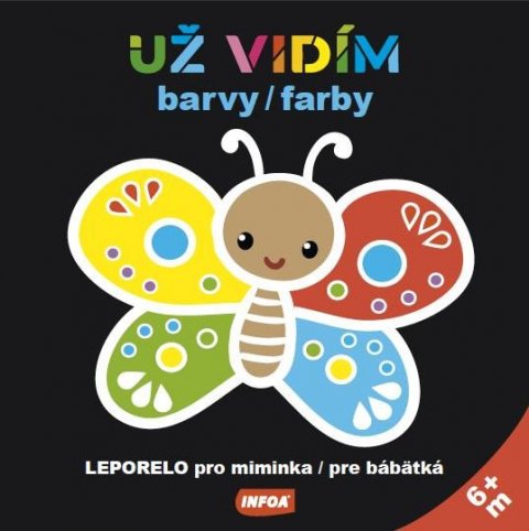 neuveden: Už vidím barvy - leporelo pro miminka / farby - leporelo pre bábätká