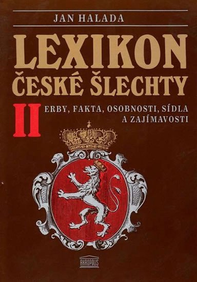 Halada Jan: Lexikon české šlechty II.