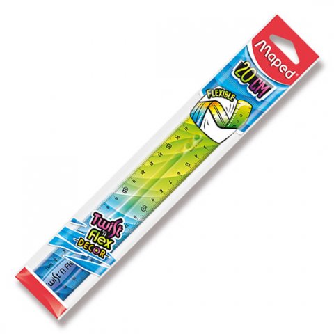 neuveden: Maped - Pravítko Twist´n Flex 20 cm duhové neuveden: Maped - Pravítko Twist´n Flex 20 cm duhové