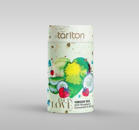neuveden: TARLTON Green Love Strawberry, Cucumber  Aloe vera papír 100g
