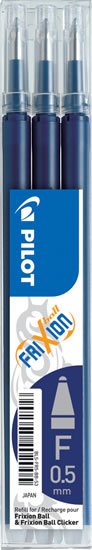 neuveden: PILOT náplň FriXion 05 modročená-sada 3ks neuveden: PILOT náplň FriXion 05 modročená-sada 3ks