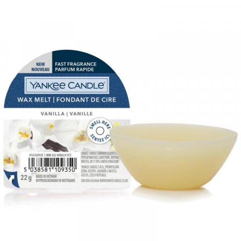 neuveden: YANKEE CANDLE Vanilla vonný vosk 22g