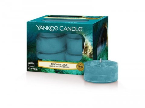 neuveden: YANKEE CANDLE Moonlit Cove svíčka 9,8g čajová 12ks