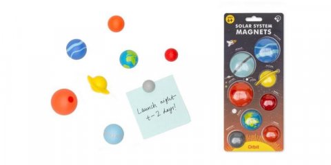 neuveden: Magnety Sluneční soustava 8 ks
