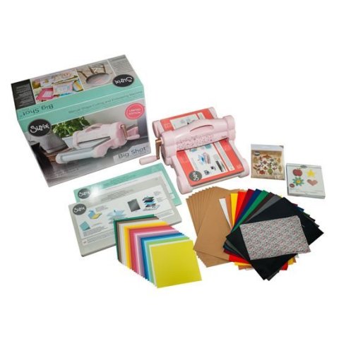 neuveden: SIZZIX Big Shot Plus A4 - růžová včetne startovací sady