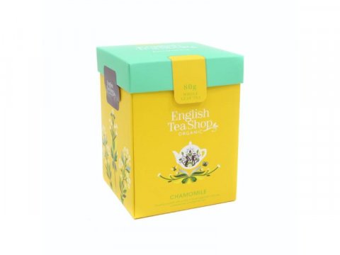 neuveden: English Tea Shop Čaj Heřmánek bio, sypaný, 80g neuveden: English Tea Shop Čaj Heřmánek bio, sypaný, 80g