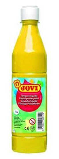 neuveden: JOVI temperová barva 500ml v lahvi žlutá