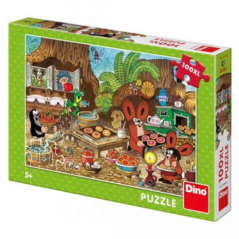 neuveden: Puzzle Krtek v kuchyni 100 xl dílků