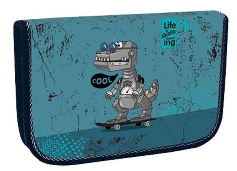 neuveden: Školní penál jednopatrový Cool Robot