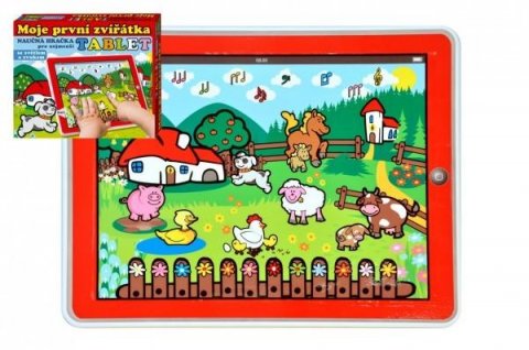 neuveden: Moje první zvířátka farma - Tablet pro nejmenší / na baterie se světlem a z