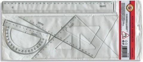 neuveden: Koh-i-noor geometrická sada pro leváky velká