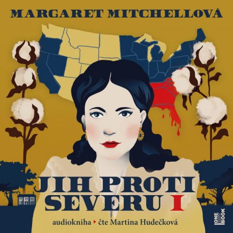 Mitchellová Margaret: Jih proti Severu I. - 3 CDmp3 (Čte Martina Hudečková)