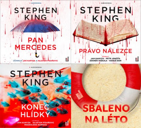 King Stephen: CD Mercedes trilogie (komplet Pan Mercedes, Právo nálezce, Konec hlídky) - 
