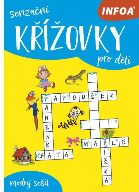 neuveden: Senzační křížovky pro děti - modrý sešit neuveden: Senzační křížovky pro děti - modrý sešit