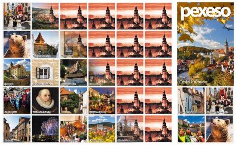 neuveden: Český Krumlov - pexeso