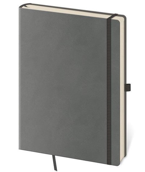 neuveden: Zápisník - Flexies-Grey - tečkovaný S