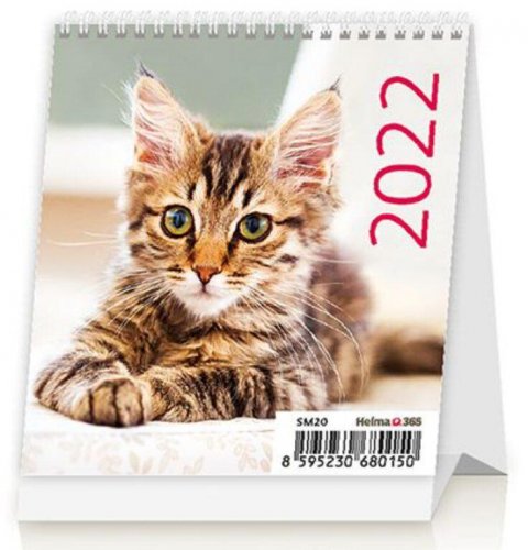 neuveden: Kalendář stolní 2022 - Mini Kittens