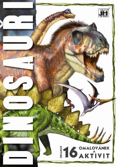 neuveden: Dinosauři - Omalovánky A4 neuveden: Dinosauři - Omalovánky A4
