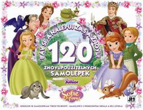 neuveden: Sofie První - Bav se a nalepuj zas a znovu! neuveden: Sofie První - Bav se a nalepuj zas a znovu!