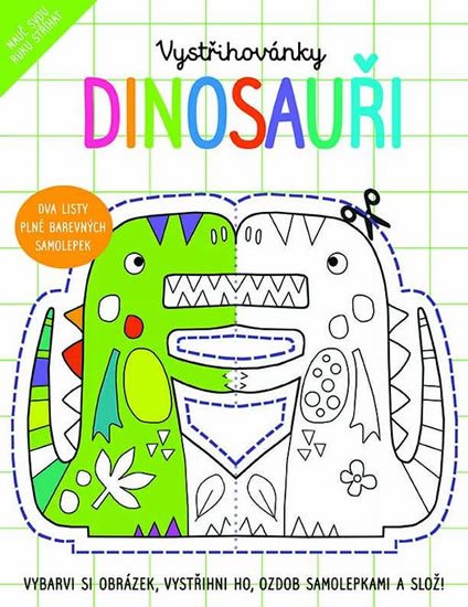 neuveden: Dinosauři - Vystřihovánky neuveden: Dinosauři - Vystřihovánky