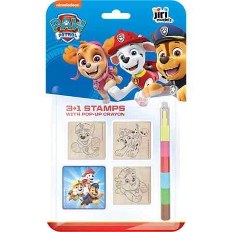 neuveden: Razítka 3+1 s voskovkou Tlapková patrola Chase