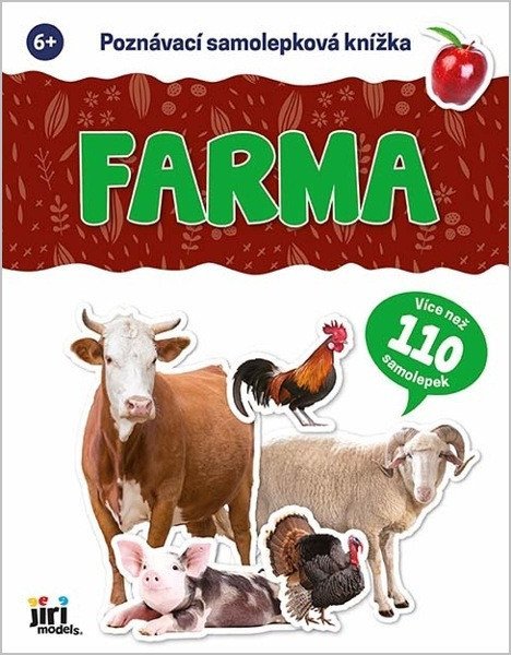 : Poznávací samolepková knížka Farma