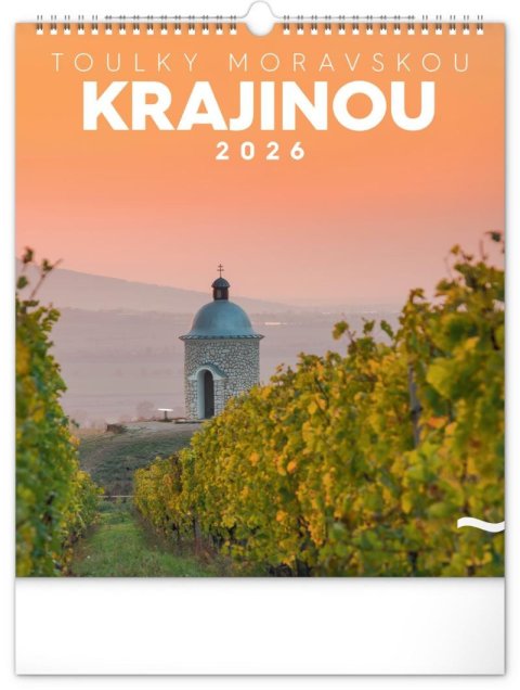 neuveden: Kalendář 2026 nástěnný: Toulky moravskou krajinou, 30 x 34 cm neuveden: Kalendář 2026 nástěnný: Toulky moravskou krajinou, 30 x 34 cm
