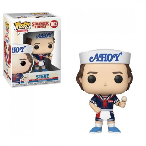 neuveden: Funko POP TV: Stranger Things S3 - Steve w/Hat and Ice Cream