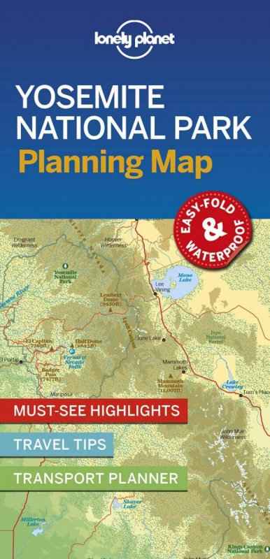 neuveden: WFLP Yosemite NP Planning Map 1st edition