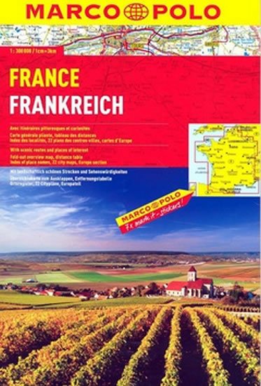 kolektiv: Francie/atlas spirála 1:300 000 kolektiv: Francie/atlas spirála 1:300 000
