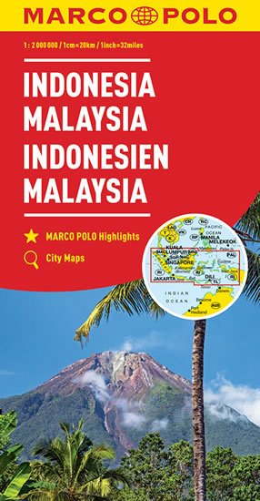 neuveden: Indonesie,Malajsie/mapa 1:2M MD(ZoomSystem)