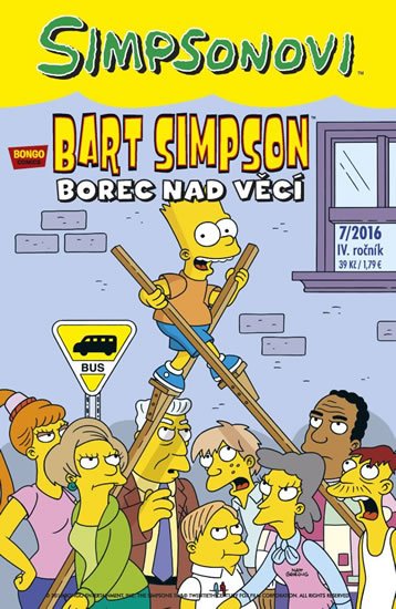 Groening Matt: Simpsonovi - Bart Simpson 7/2016 - Borec nad věcí Groening Matt: Simpsonovi - Bart Simpson 7/2016 - Borec nad věcí