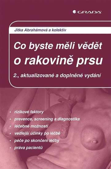 Abrahámová Jitka: Co byste měli vědět o rakovině prsu