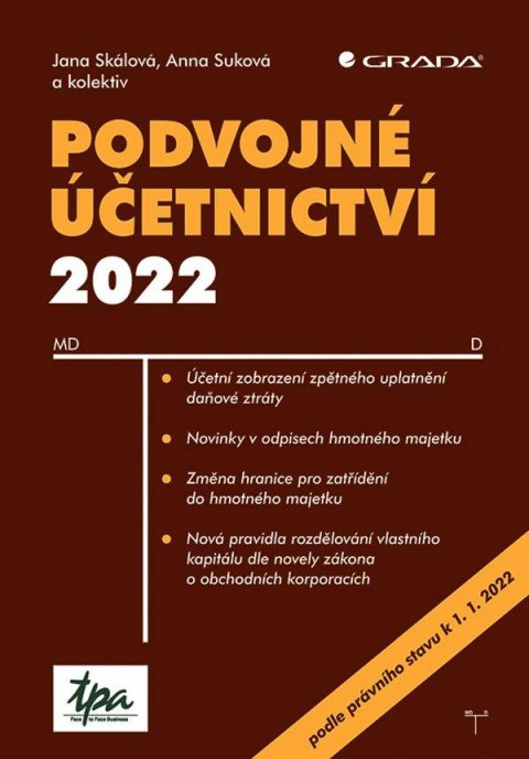 Skálová Jana: Podvojné účetnictví 2022