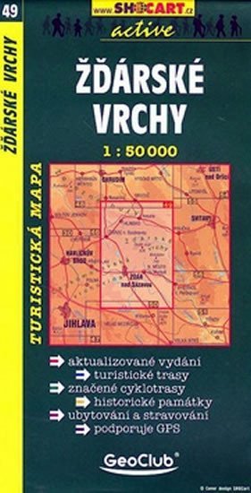 neuveden: SC 049 Žďárské vrchy 1:50 000