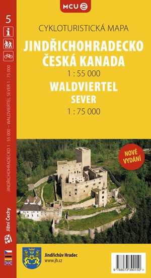 neuveden: Jindřichohradecko - cykloturistická mapa č.5/1:55 000 neuveden: Jindřichohradecko - cykloturistická mapa č.5/1:55 000