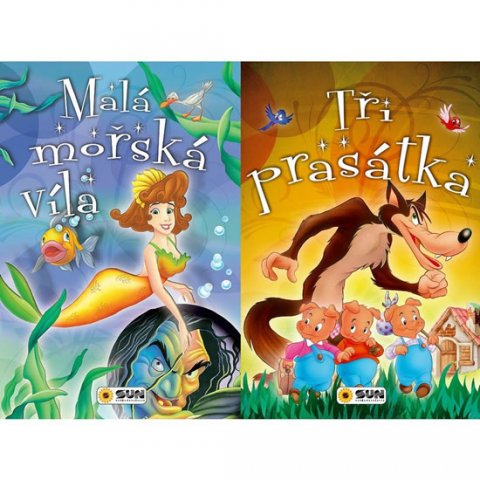 neuveden: Malá mořská víla, Tři prasátka - Dvě klasické pohádky neuveden: Malá mořská víla, Tři prasátka - Dvě klasické pohádky
