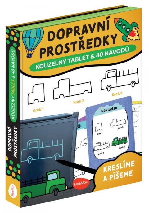 Pepper Charlotte: Dopravní prostředky - Kouzelný tablet  40 návodů