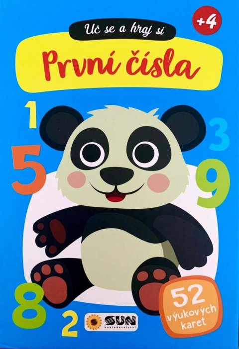 neuveden: Uč se a hraj si První čísla - 52 výukových karet