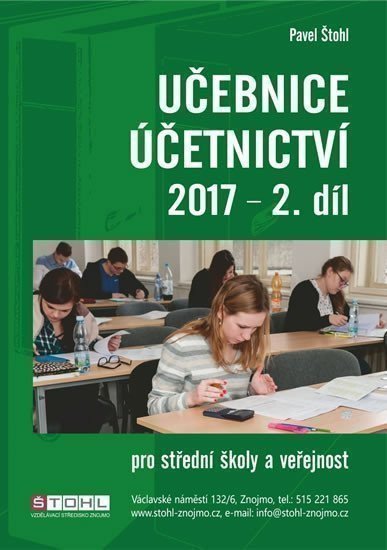Štohl Pavel: Učebnice Účetnictví II. díl 2017