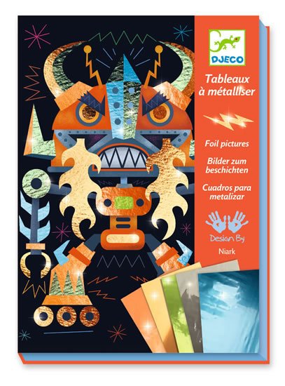 neuveden: Djeco Výtvarný set Roboti